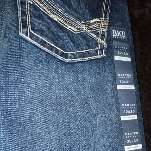 BKE Carter Men’s Boot Cut Jeans - Picture 8 of 8